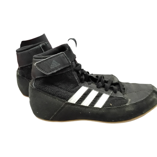 Vist Large View of Product Image Which is Used Adidas Wrestling Shoes Black Junior 02