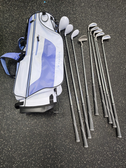 Vist Large View of Product Image Which is Used Top Flite TI HARMONIX Womens Package Set LH Sky Blue 13 Piece
