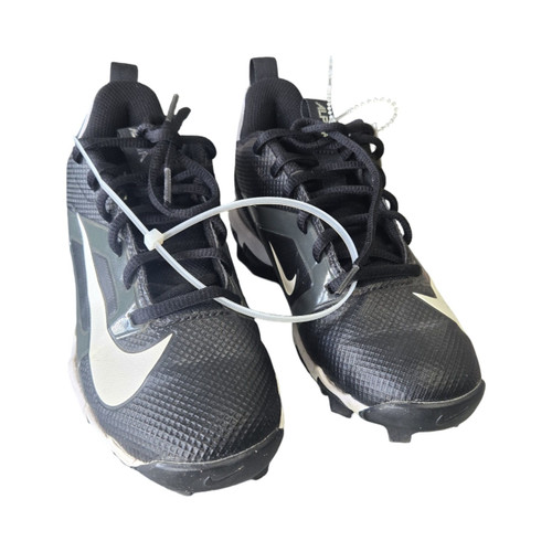 Vist Large View of Product Image Which is Used Nike ALPHA BASEBALL CLEATS SZ 2Y BB/SB Cleats Black Junior 02