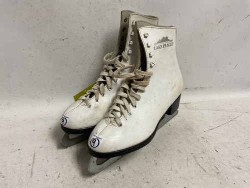 Vist Large View of Product Image Which is Used Lake Placid Women’s Figure Skate White Senior 9