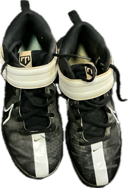 Vist Large View of Product Image Which is Used Nike MIKE TROUT BB/SB Cleats Black Senior 7.5