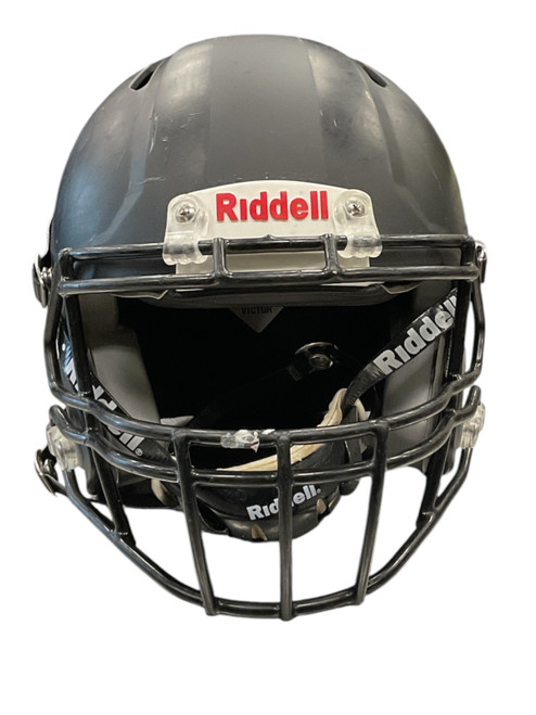 Vist Large View of Product Image Which is Used Riddell VICTOR FB Helmet Black XS/S