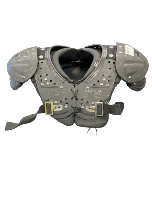 Vist Large View of Product Image Which is Used Schutt DS FLEX FB Shoulder Pads Black MD