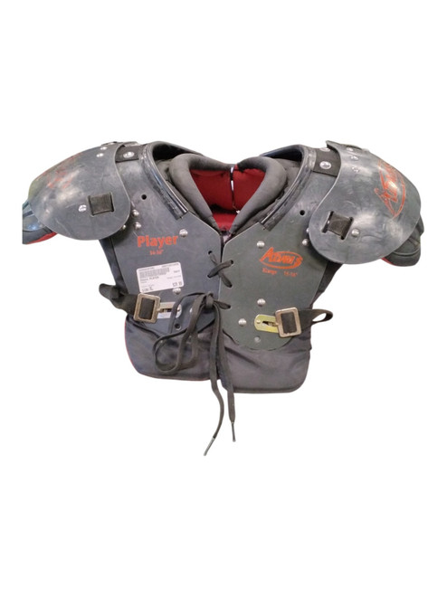 Vist Large View of Product Image Which is Used Adams PLAYER FB Shoulder Pads Black XL