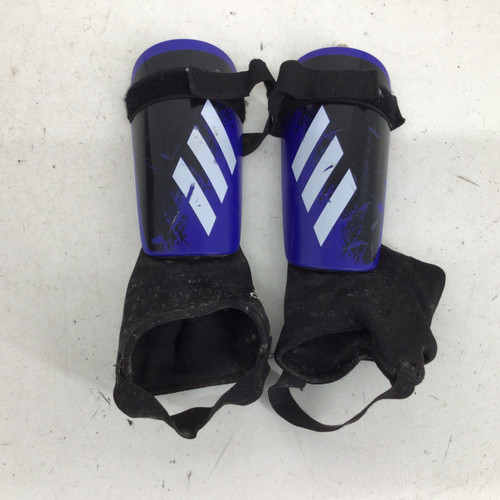 Vist Large View of Product Image Which is Used Adidas X 20 MATCH SHIN GUARDS Soccer Shin Guards Adult Royal Blue LG