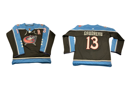 Vist Large View of Product Image Which is Used Adidas COLUMBUS GAUDREAU JERSEY L.S. Spirit M 2X