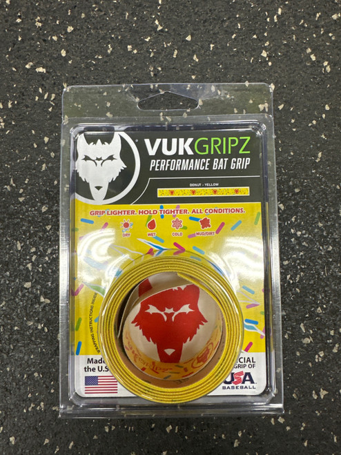 Vist Large View of Product Image Which is New VUKGRIPZ DONUT-YELLOW