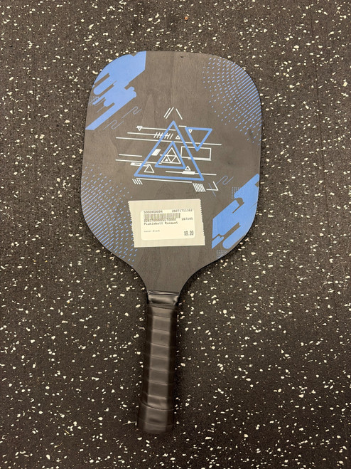 Vist Large View of Product Image Which is Used Pickleball Racquet Black