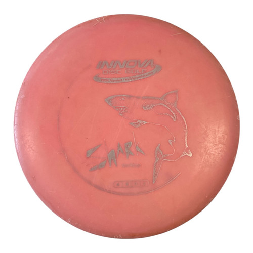 Vist Large View of Product Image Which is Used Innova SHARK Disc Golf Mid Range Pink