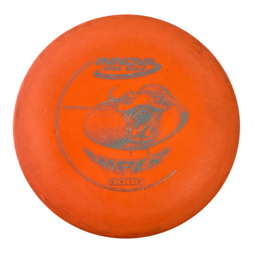 Vist Large View of Product Image Which is Used Innova VIPER Disc Golf Driver Orange