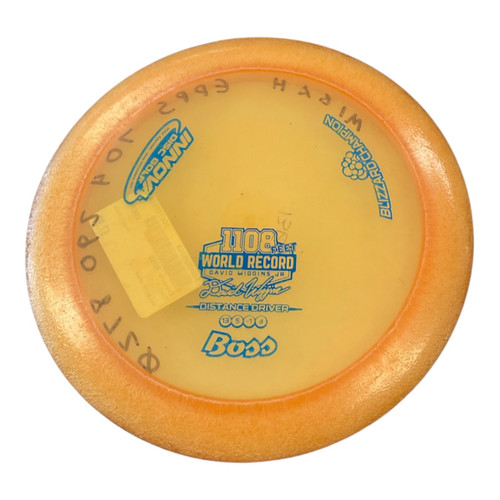 Vist Large View of Product Image Which is Used Innova BOSS Disc Golf Driver Orange