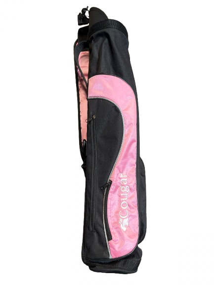 Vist Large View of Product Image Which is Used Cougar COUGAR X-CAT JUNIOR TOUR TRAVEL BAG Travel Bag Black And Pink