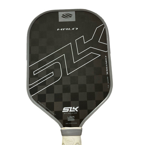 Vist Large View of Product Image Which is Used Selkirk HALO CONTROL Pickleball Racquet Black