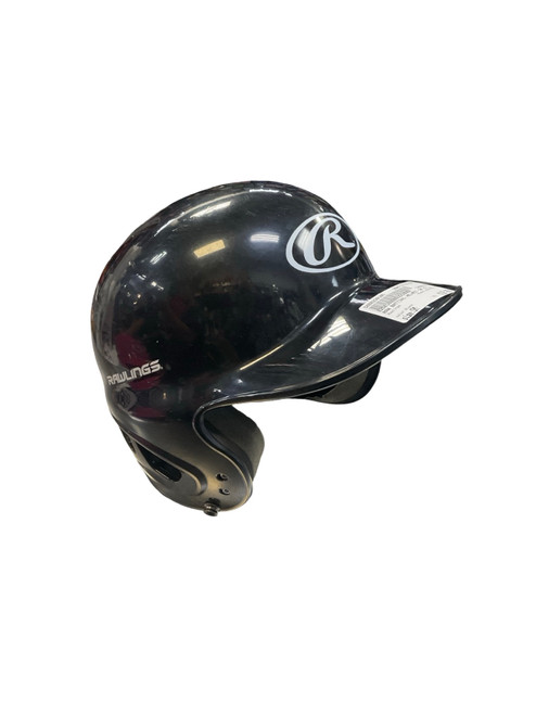 Vist Large View of Product Image Which is Used Rawlings 050322-2 Batting Helmet No Mask Black SM