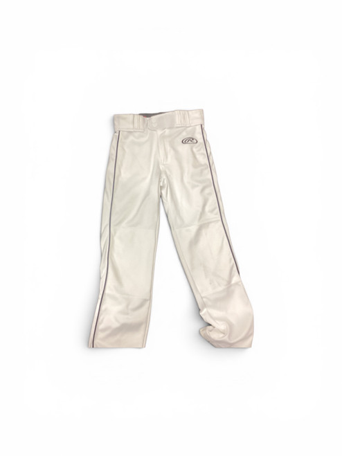 Vist Large View of Product Image Which is Used Rawlings SOFTBALL PANTS BB/SB Pant Girls White MD