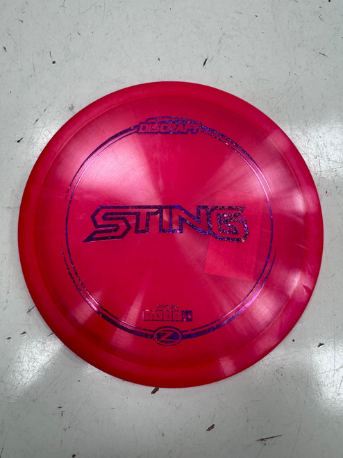 Vist Large View of Product Image Which is Used Discraft STING Disc Golf Driver Pink