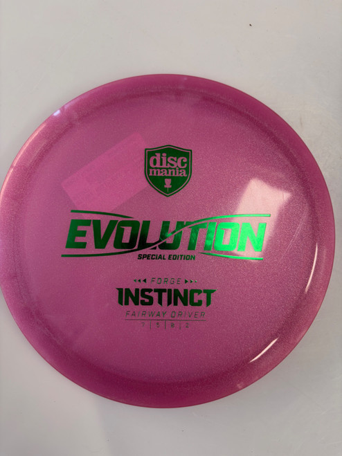 Vist Large View of Product Image Which is Used Discmania EVOLUTION INSTINCT Disc Golf Driver Pink