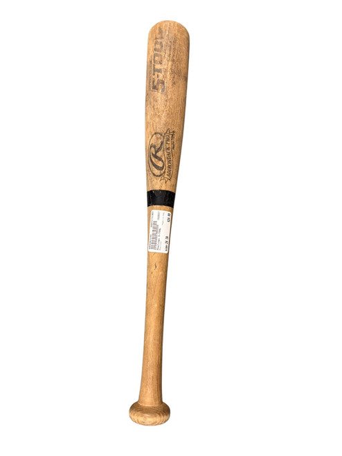 Vist Large View of Product Image Which is Used Rawlings 5-TOOL BB/SB Wood Bat 24"