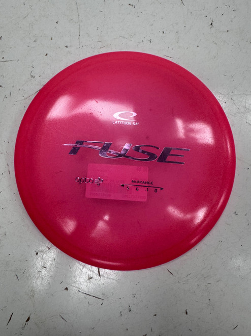 Vist Large View of Product Image Which is Used Latitude 64 FUSE Disc Golf Mid Range Pink