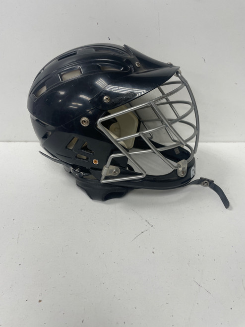 Vist Large View of Product Image Which is Used RIDDELL Lacrosse Helmet Black One Size