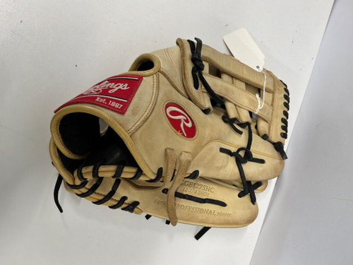 Vist Large View of Product Image Which is Used Rawlings GG ELITE BB/SB Glove RH Throw Brown 12 3/4"