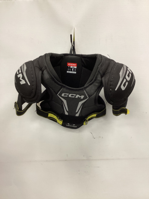 Vist Large View of Product Image Which is Used CCM TACKS VECTOR Youth Shoulder Pads SM