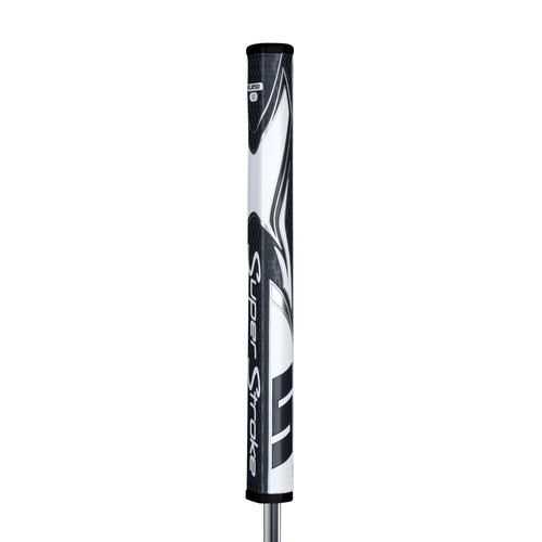 Vist Large View of Product Image Which is New J&M Golf SuperStroke Zenergy Flatso Golf Putter Grip- 1.0 Black/White