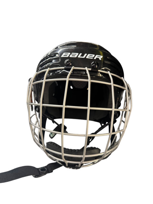 Vist Large View of Product Image Which is Used Bauer BHH2100 Helmet Cage Combo Black XS