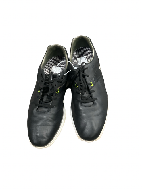 Vist Large View of Product Image Which is Used Foot Joy Mens Golf Shoes Black Senior 13