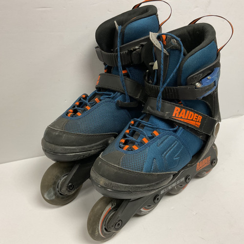Vist Large View of Product Image Which is Used K2 RAIDER ADJ 1-5 Junior Rec Fitness Skates Black Adjustable