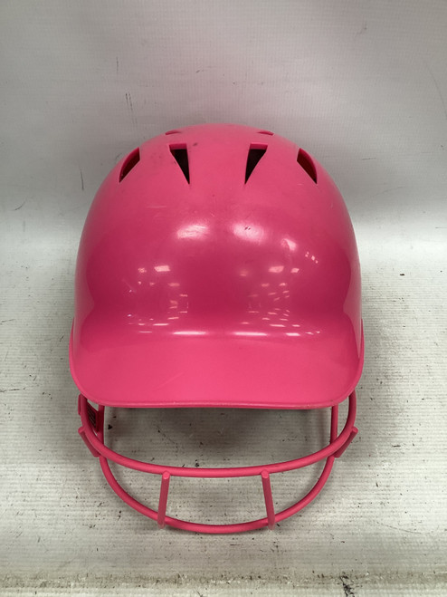 Vist Large View of Product Image Which is Used Champro HELMET Batting Helmet w/Mask Pink SM