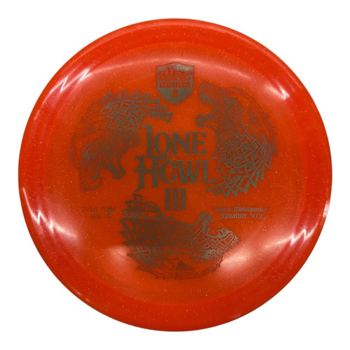 Vist Large View of Product Image Which is Used Discmania LONE HOWL III C-LINE PD Disc Golf Driver Orange 175g