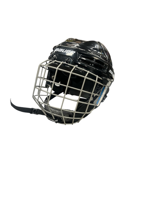 Vist Large View of Product Image Which is Used Bauer IMS 5.0 HELMET Helmet Cage Combo Black SM