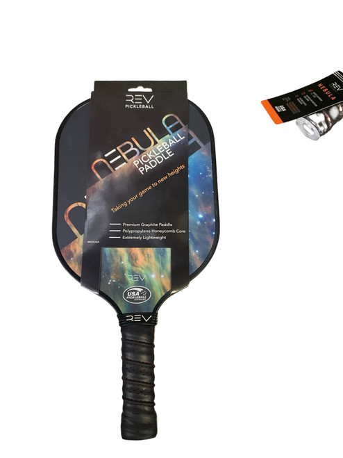 Vist Large View of Product Image Which is Used NEBULA PICKLEBALL PADDLE Pickleball Racquet Black