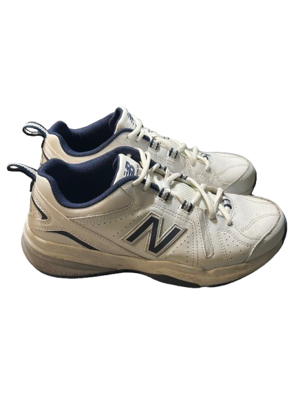 Vist Large View of Product Image Which is Used New Balance Mens Golf Shoes White Senior 9