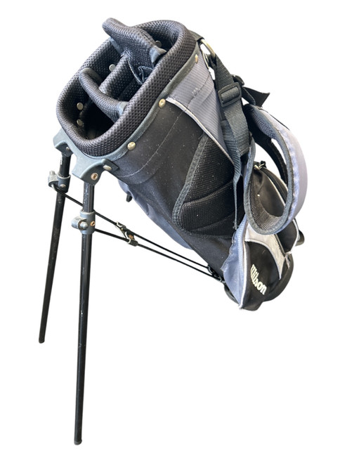 Vist Large View of Product Image Which is Used Wilson JR STAND BAG Jr Stand Bag Black