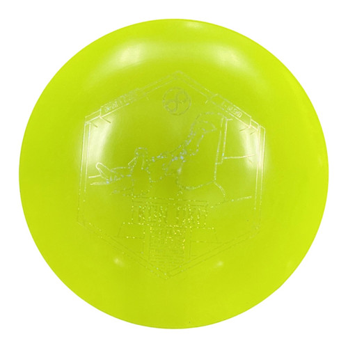 Vist Large View of Product Image Which is Used Infinite Discs KON TIKI Disc Golf Mid Range Yellow