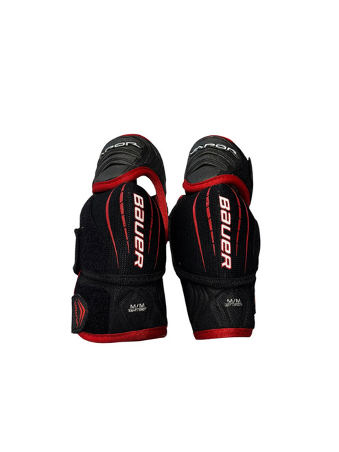 Vist Large View of Product Image Which is Used Bauer VAPOR Junior Elbow Pads SM