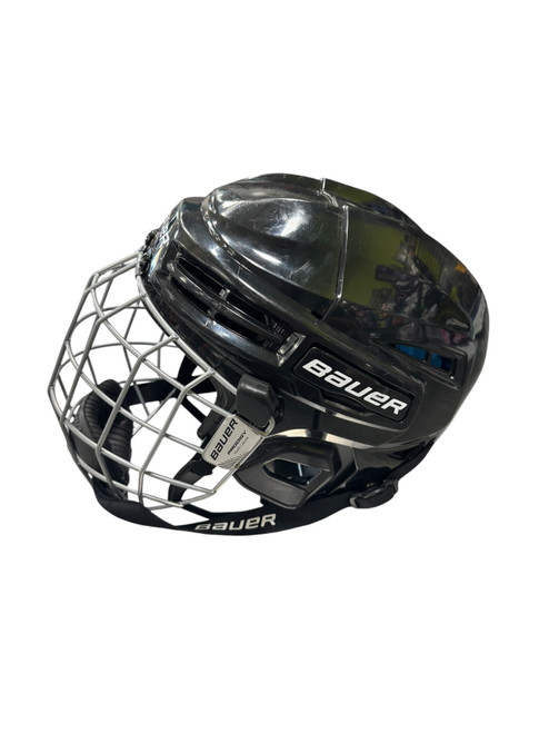 Vist Large View of Product Image Which is Used Bauer PRODIGY Helmet Cage Combo Black One Size