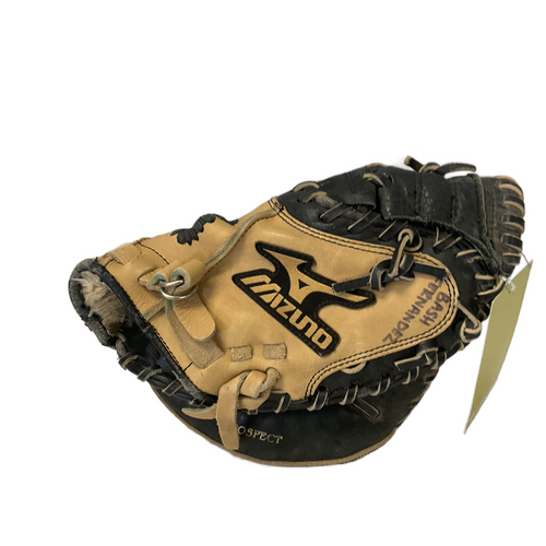 Vist Large View of Product Image Which is Used Mizuno POWER CLOSE BB/SB Catchers RH Throw Black And Tan 32 1/2"