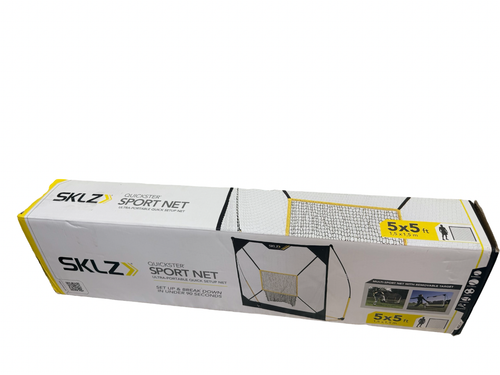 Vist Large View of Product Image Which is Used SKLZ QUICKSTER SPORT NET 5' x 5' Baseball & Softball Pop-up Net