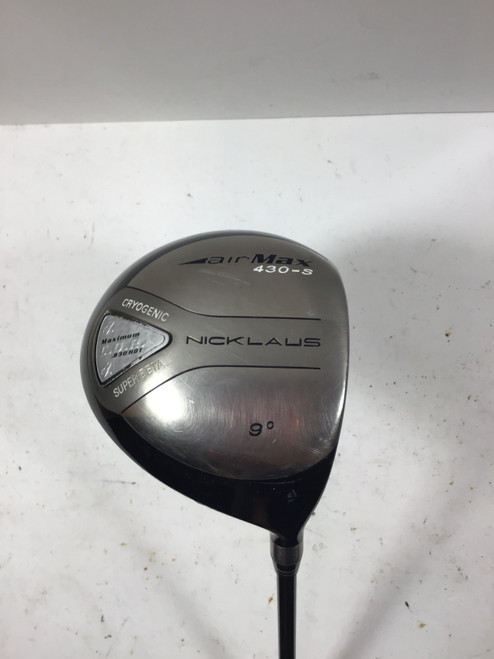 Vist Large View of Product Image Which is Used Nicklaus AIRMAX 430 S Mens Driver RH 9.0 Degree