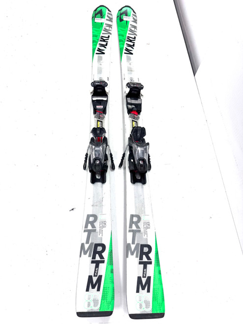 Vist Large View of Product Image Which is Used Volkl RTM Mens DH Ski/Binding Green 158 cm