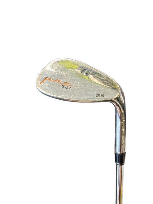 Vist Large View of Product Image Which is Used Pinemeadow PRE SS Golf Wedge Mens RH 52 Degree