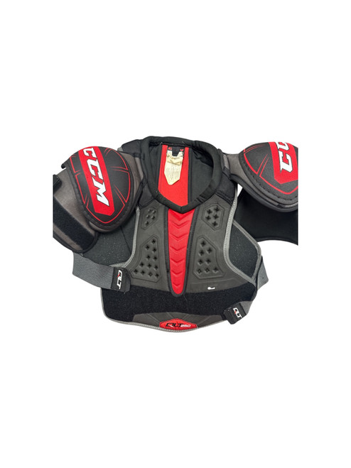 Vist Large View of Product Image Which is Used CCM QLT250 Senior Shoulder Pads SM