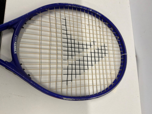 Vist Large View of Product Image Which is Used Pro Kennex PRO KENNEX RAQUET Adult Tennis Racquet Navy Blue 4 1/4"