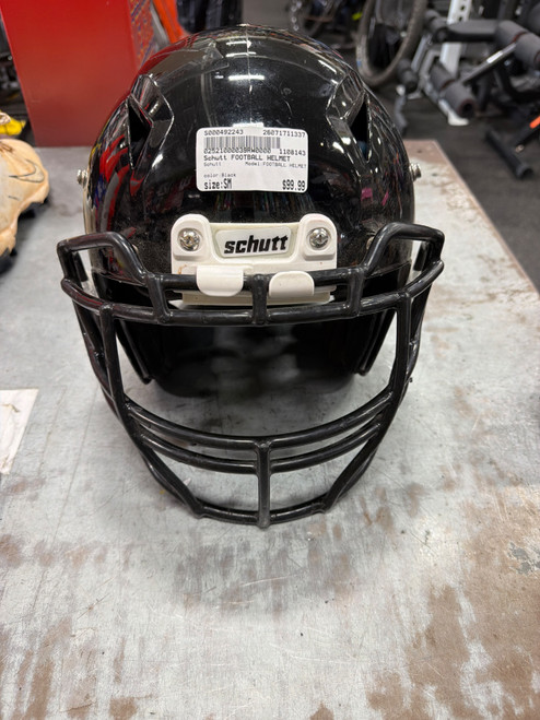 Vist Large View of Product Image Which is Used Schutt FOOTBALL HELMET FB Helmet Black SM