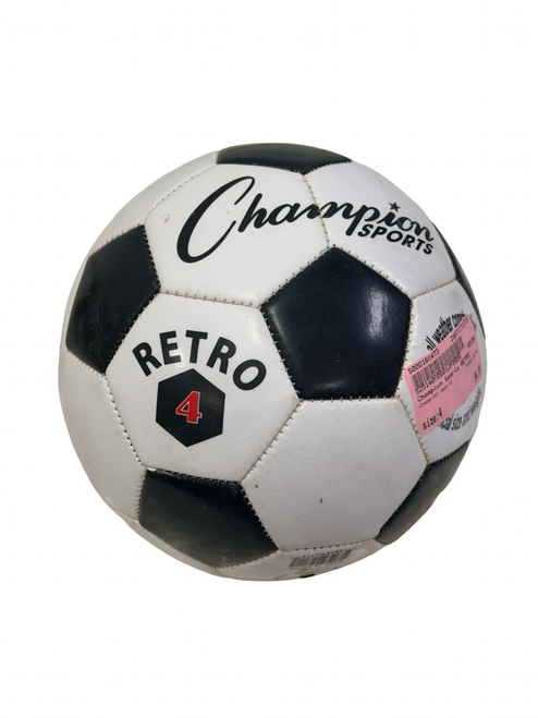 Vist Large View of Product Image Which is Used Champion Sports RETRO Size 4 Soccer Ball