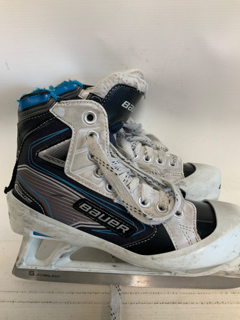 Vist Large View of Product Image Which is Used Bauer REACTOR 5000 Junior Goalie Skate Junior 03