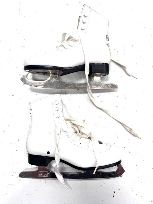 Vist Large View of Product Image Which is Used FIGURE SKATES Girls Figure Skate White Junior 04